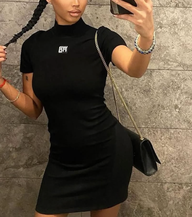 Alexander Wang tee mini dress